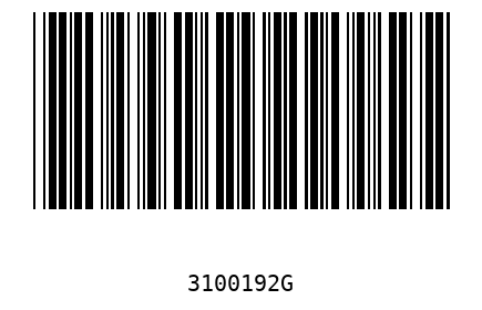 Barcode 3100192