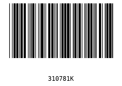 Barcode 310781