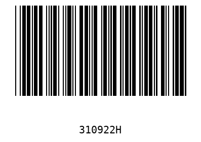 Barcode 310922