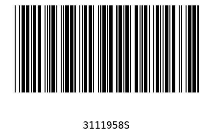 Bar code 3111958