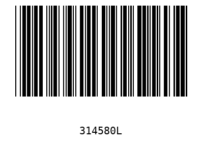 Barcode 314580