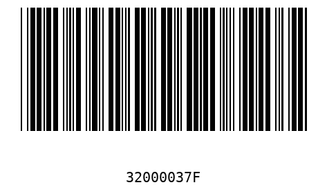 Barcode 32000037