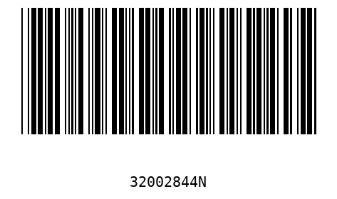 Barcode 32002844