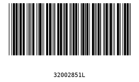 Barcode 32002851