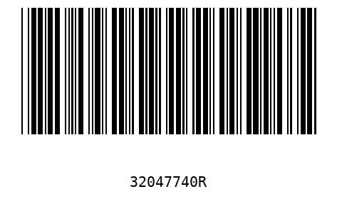 Barcode 32047740