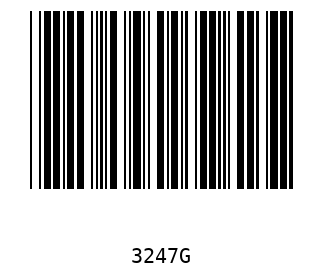 Barra Código, Code 39 3247