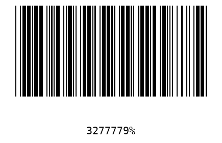 Bar code 3277779