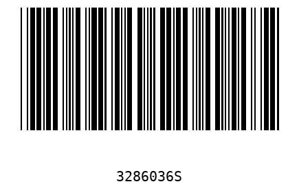 Barcode 3286036