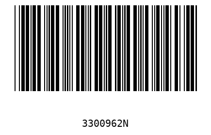 Barcode 3300962