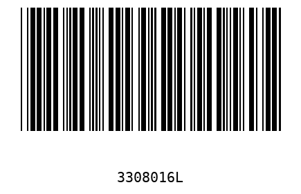 Barra Código 3308016