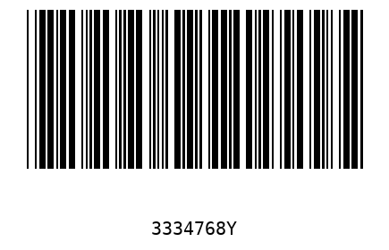 Barcode 3334768