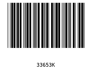 Barra Código, Code 39 33653