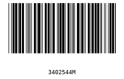 Barcode 3402544