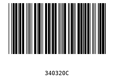 Barcode 340320