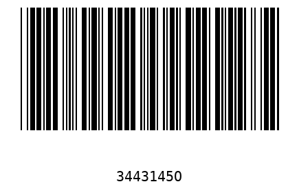 Bar code 3443145