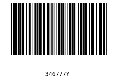 Barcode 346777
