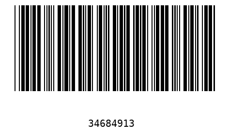 Barcode 34684913