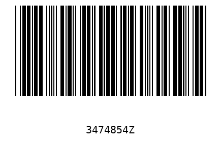 Barcode 3474854