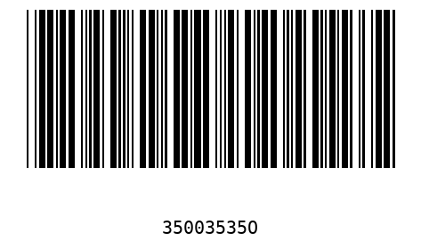 Barcode 35003535