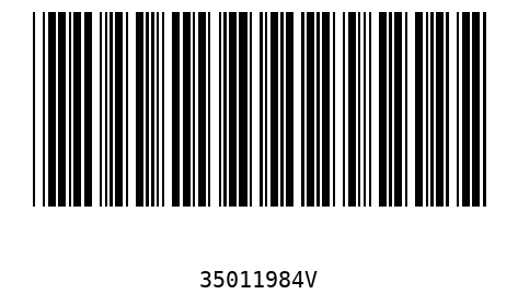 Barcode 35011984