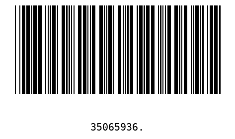 Barcode 35065936