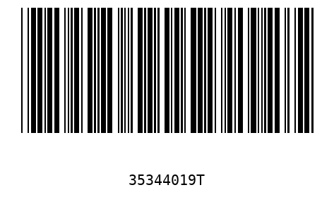 Barcode 35344019