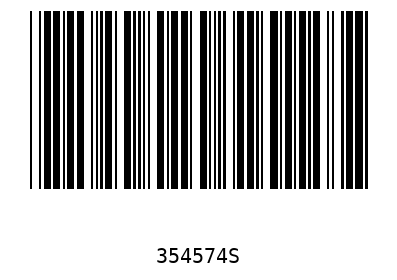 Bar code 354574