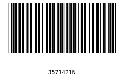 Bar code 3571421
