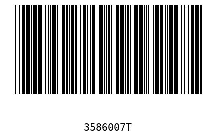 Bar code 3586007