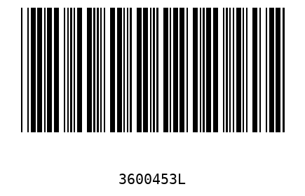 Barra Código 3600453