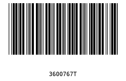 Barcode 3600767