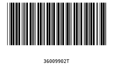 Barcode 36009902