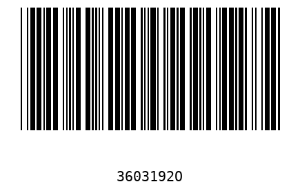 Barcode 3603192