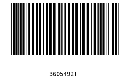 Barcode 3605492