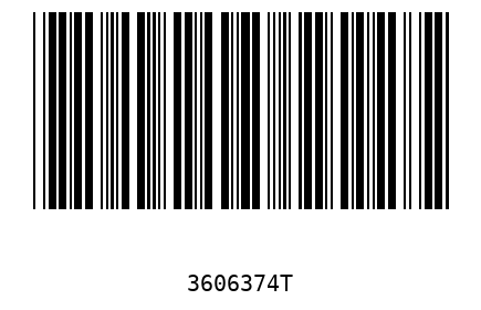 Barcode 3606374
