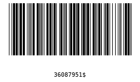 Barcode 36087951