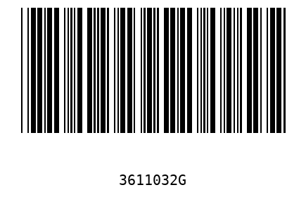 Barcode 3611032