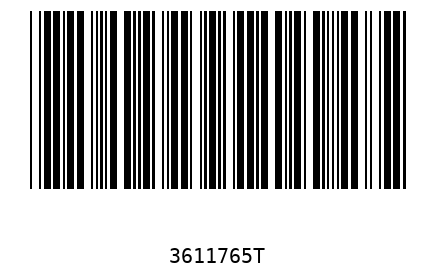 Barcode 3611765