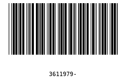 Barcode 3611979