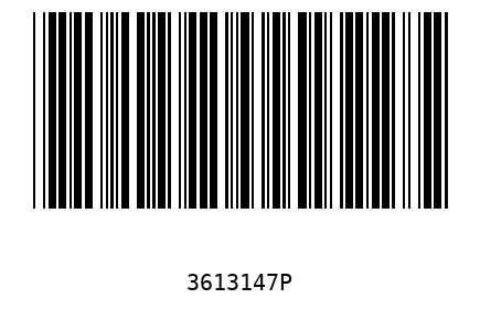 Barcode 3613147