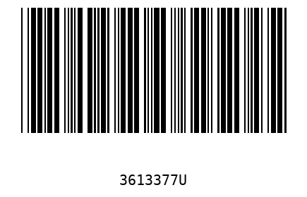 Barcode 3613377