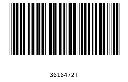 Barcode 3616472