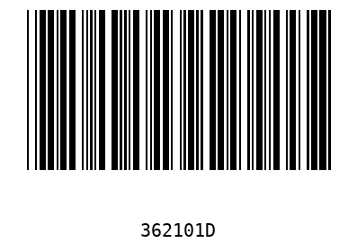 Barcode 362101