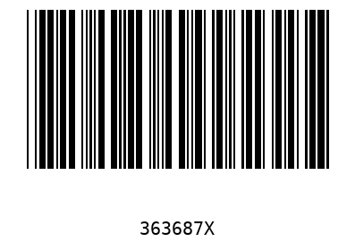 Barcode 363687