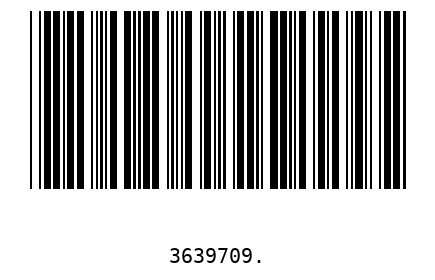 Barcode 3639709