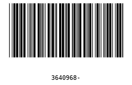 Barcode 3640968