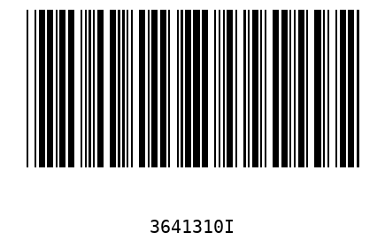 Barcode 3641310