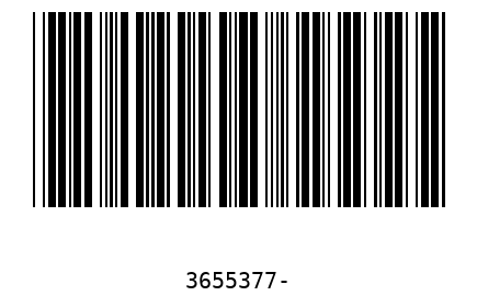 Barcode 3655377