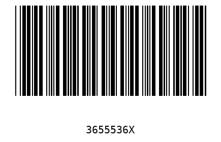Barcode 3655536