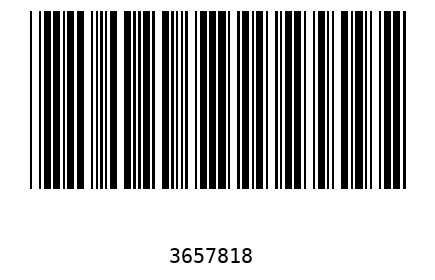 Barcode 3657818
